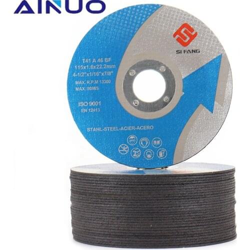 115mm 4 1/2" Metal Cutting Discs Resin Cut Off Wheels Stainless Steel Grinding Blade Cutter 6-50Pcs