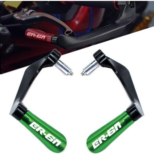 For Kawasaki ER6N ER-6N ER 6N 2009-2020 MotorcycleHandlebar Grips Guard Brotectake Clutch Levers Handle Bar Guard Protect