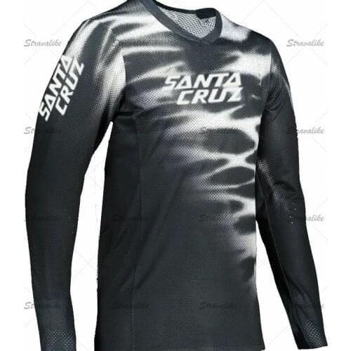 SANTA CRUZ MTB Motocross Jersey Bicycle Mountain Downhill Bike Long Sleeve Enduro Racing Shirts Cycling Jerseys DH Offroad