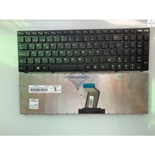 Original new for LENOVO Ideapad G580 Z580 V580 G580A V580A Z580A G585 SP spanish laptop notebook keyboard teclado with frame