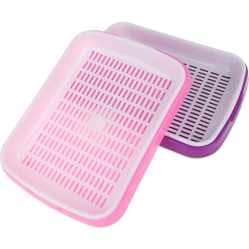 Hydroponics Germination Tray Seedling Tray Sprout Plate Grow Nursery Pots Tray Vegetable Seedling Pot Plastic Nursery Tray