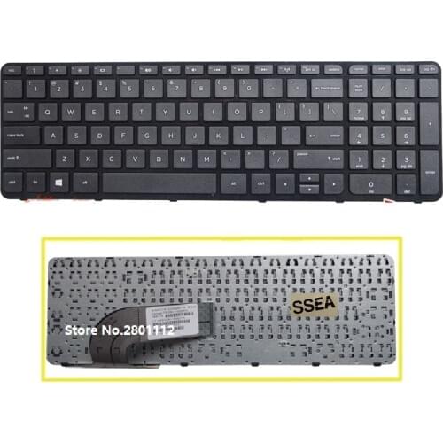 SSEA New Free Shipping Laptop US Keyboard For HP Pavilion 15-f000 15-g000 15-h000 15-F 15-G 15-H 15-r000