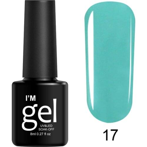 New 1 Bottle UV Gel Nail Polish Long Lasting Gel Varnish Nails Art Decoration for Manicure Pedicure SCI88