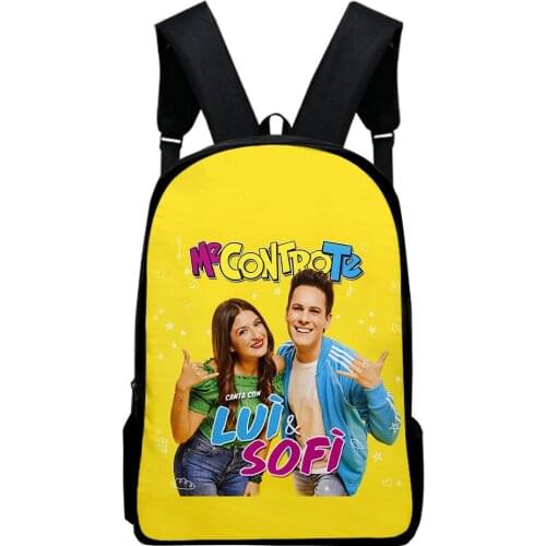 2021 New Casual Me contro Te backpack Schoolbag Men/Women Shoulder Travel Bag Print Hip Hop Teenage Girls bag