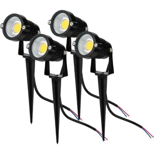 New Style COB Garden Lawn Lamp Light 220V 110V 12V Outdoor LED Spike Light 5W 10W Path Landscape Waterproof Spot Bulbs