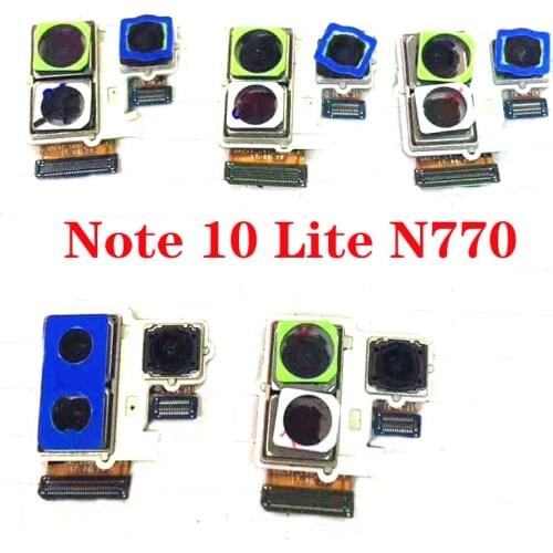 For Samsung Note 10 Lite N770 Z Flip F700 Original Back Big Camera & Small Facing Camera Flex Cable Replacement Repair Parts