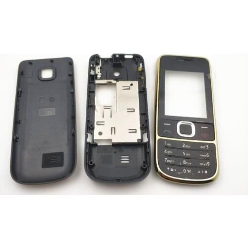 Full Complete Mobile Phone Housing Cover Case For Nokia 2700 2700c With English Keypad