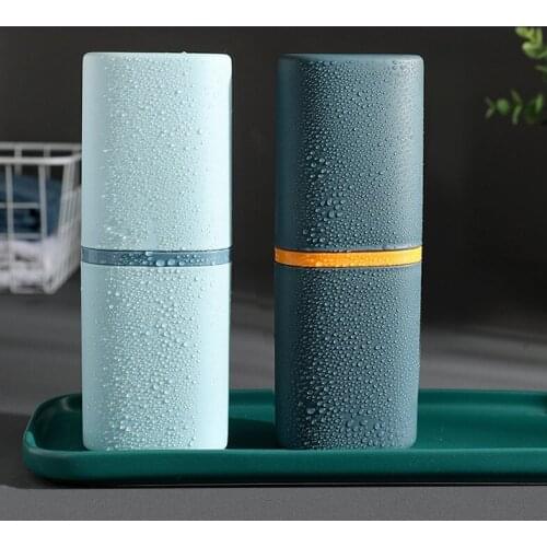 Portable Toothbrush Holder Box Outdoor Travel Camping Toothbrush Storage Organizer Case Bathroom Accessories Toothpaste Box