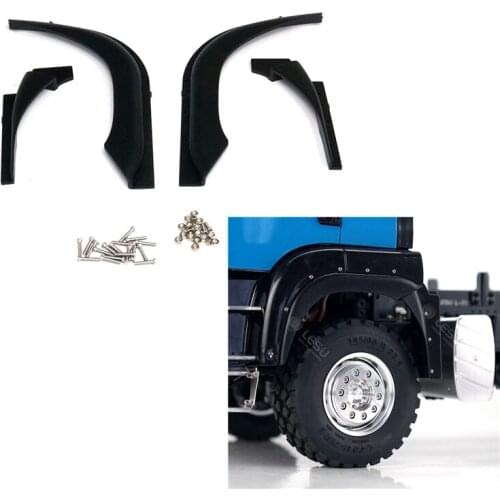 Rc Truck LESU MAN TGS ABS Wheel Eyebrow Wide Body For 1/14 Rc Car Toys Engineering Vehicle Dumper Arocs Diy Part Accessories