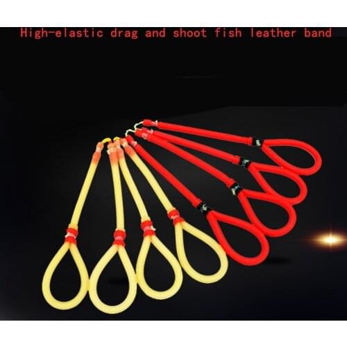 1745/2050 Fishing Rubber Band Shooting Fish Capture Slingshot High Elastic Catching For Fish Arrow Outdoor Shooting