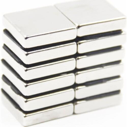 10pcs F40x40x10mm Super Powerful Strong Rare Earth Block NdFeB Magnet Neodymium N35 Magnets F40*40*10mm Free Shipping