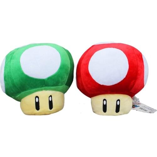 2Style Large size 20cm Mushroom Stuffed Plush Pendant Toy Soft Plush Doll