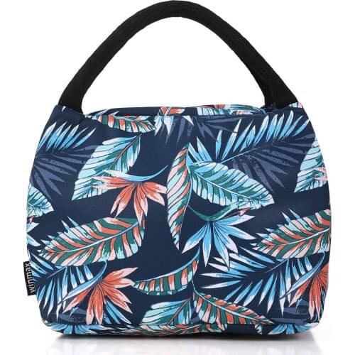 Winmax Portable Lunch Bags New Thermal Insulated Lunch Box Totes Cooler Handbag Bento Dinner Container School Food Storage Bags