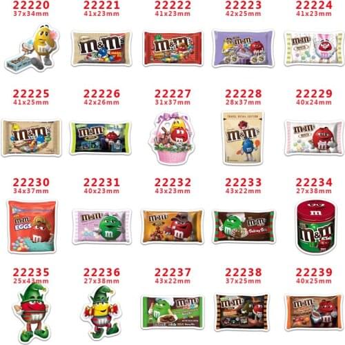 10 Pcs Cartoon Planar Resin Cabochons PR22220