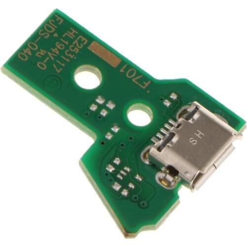 12 Pin USB Charging Port Socket Circuit Board JDS-040 Connector for 4 PS 4 Pro Dualshock