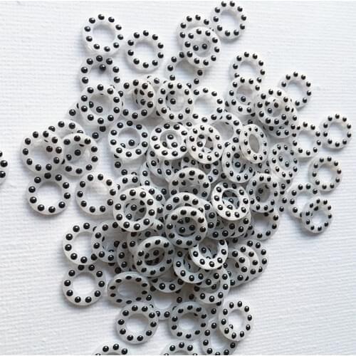 4pieces Knife Bearing washer Part Knife Ceramic white ball bearing Fastening opening tools