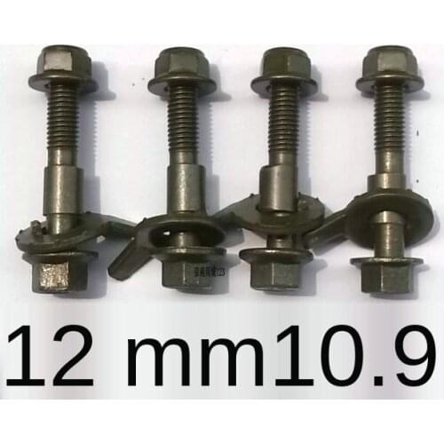 4pcsFour Wheel Alignment Camber Bolt 10.9 Eccentric Screw Green 12mm Car Repair Parts Car Tools Good Quality