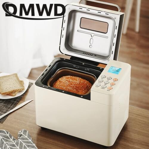 DMWD Automatic baking bread maker Toaster WIFI intelligent electric breadmaker cake yogurt ice cream making machine dough mixer