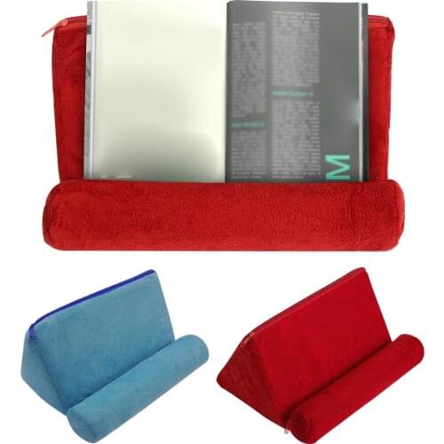 Rest Car Soft Foldable Support Cushion Tablet Holder Mobilephone Portable Office Pillow Stand Bed Book Reading Sponge