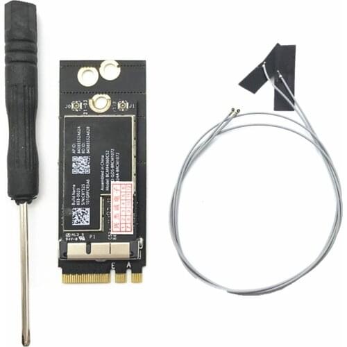 For Hackintosh BCM94360NG BCM94360CS2 802.11AC WiFi 867Mbps WLAN Card Bluetooth 4.0 NGFF M.2 Adapter