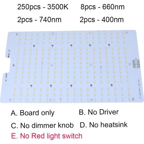 Full Spectrum 120W Plant Grow Light Samsung LM301H 3000K 3500K 4000K 5000K Red IR UV Quantum PCB Board for Horticulture Lighting