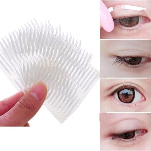Moodcom 30 Pairs Invisible Double Eyelid Tape Stickers Patch Charm Eye Tape Eyelid Trial Eyes Makeup Cosmetics Tool Beauty Tools