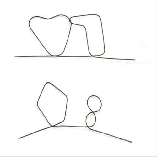 Easy Magic Nitinol Shape Meta Memory I Wire Fire Prediction Number Diamonds Professional Magician Tricks Toys For Children