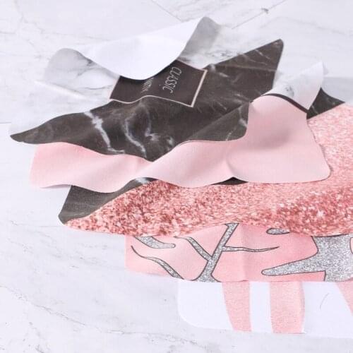 New Glasses Cloth Nordic Style 145x175mm Soft Suede Clean Wipe Dust Phone Screen Q1QA