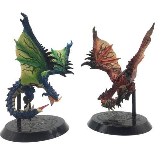 Japan Anmie Monster Action Figure Toy Fire Dragon Rathalos PVC Model For Monster Hunter XX Games Collectible Gift