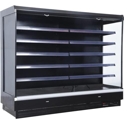 2500mm Remote Compressor Refrigeration Equipment Fruit Fridge Refrigerator Freezer 5 Layer Style