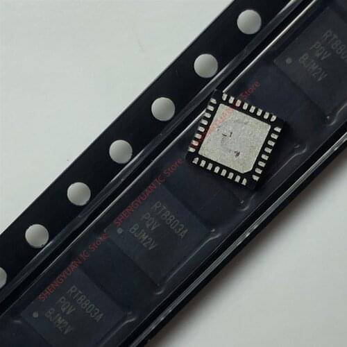 5pcs RT8803APQV VQFN-32L RT8803AGQV RT8803A 2/3-Phase PWM Controller for High-Density Power Supply 100% New original