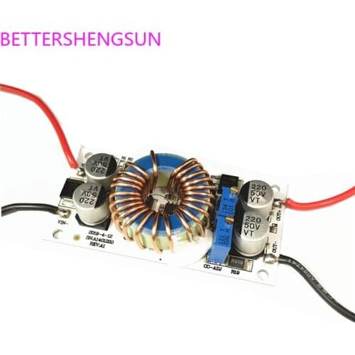 DC-DC250W high power adjustable boost constant voltage constant current vehicle power supply LED boost driver module