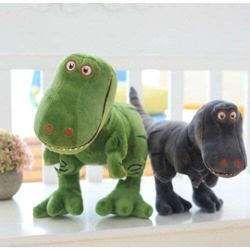 40/55/70 cm Dinosaur Plush Toys For Children Cartoon Animals Jurassic Park Tyrannosaurus Stuffed Toy Doll