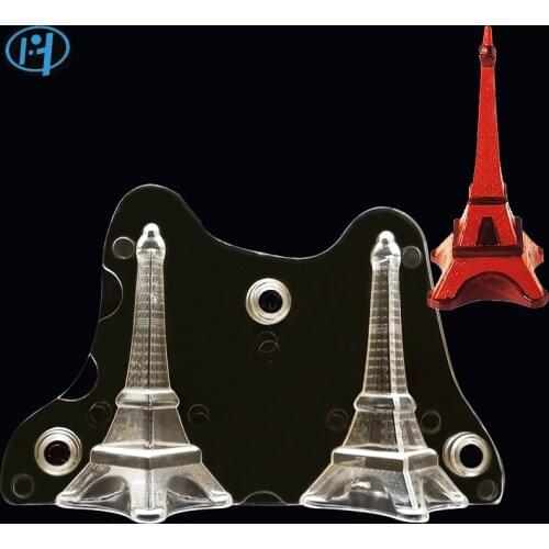 NEW 3D Eiffel Tower Chocolate Mold Candy SugarPaste Molds Cake Decorating Tools for Home Baking Cake Mold Kitchen Accessories