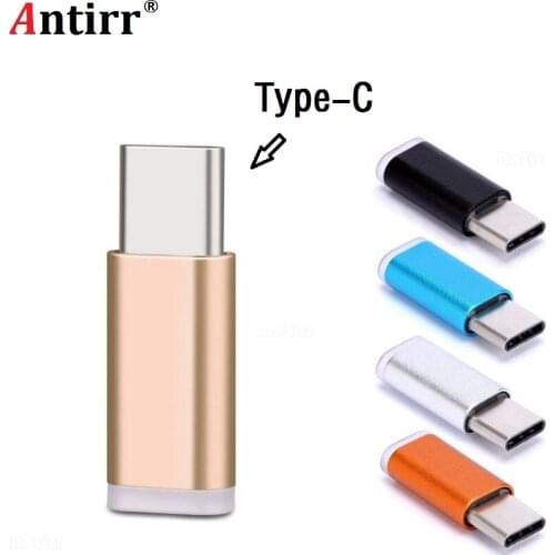 USB 3.1 Type C OTG Adapter Micro USB to Type C Male adapter For Samsung S9 Note 8/S8+/ LG G5 G6 V20 Huawei
