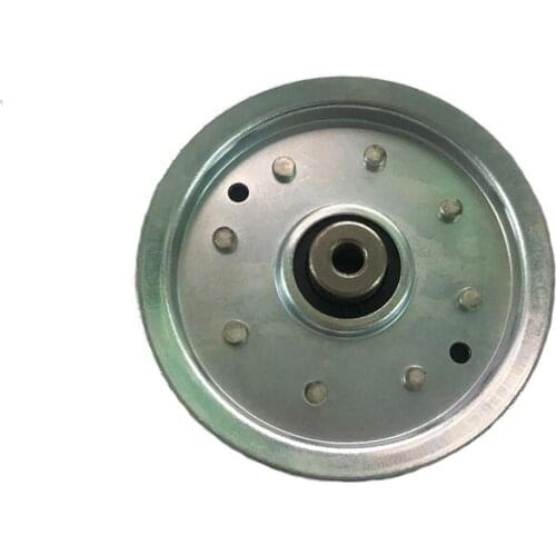 Mower Flat Idler Pulley 3/8" Id x 4-7/8" Od Single Slot Replaces 956-04129 753-08171 756-04129 FOR M/TD C/ub C/adet T/roy-Bilt