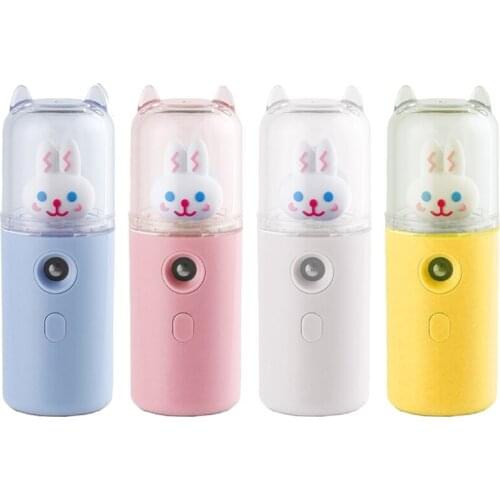 27RC Portable Face Mist Sprayer Facial Body Nebulizer Steamer Moisturizing Skin Care USB Rechargeable Handheld Mini Beauty