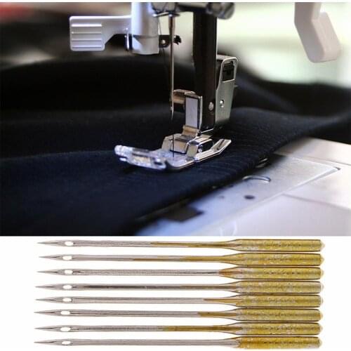 10pcs Industrial Anti-skipping Needle Sewing Stretch Cloth Machine Anti-jump Needle Elastic Cloth Industrial Sewing Machine Part