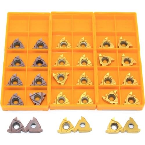 MMT 16ER AG60 UE6020 VP15TF US735 Thread Turning Tools Carbide Inserts Cutting Tool CNC Lathe tools Lathe Cutter 16 er ag60 amw