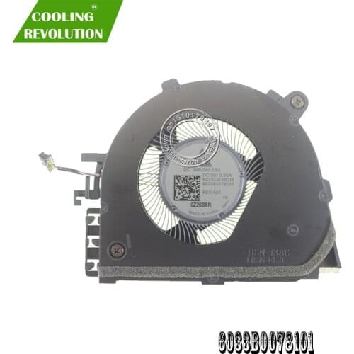Laptop CPU Cooling Fan ND75C38 DC05V 0.50A for HP EliteBook x360 830 G7 M03868-001 6033B0078101