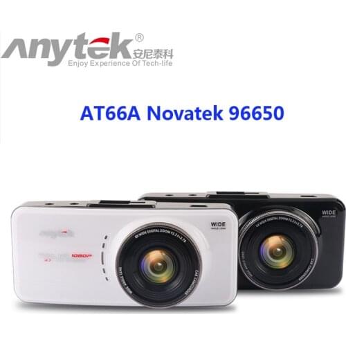 Original Anytek AT66A full HD ar DVR Recorder Novatek 96650 170 Degree 6G Lens Supper Night Vision Dash Cam