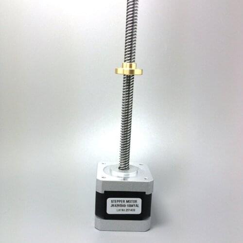 1pcs 1.8 degree Nema 17 stepper motor 1.0A 4.8kg.cm 0.48NM 42HS40-1004YAL Nema17 stepping motor 68Oz-in for CNC machine 3D print