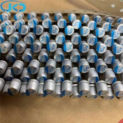20pcs 270uF 16V NCC 8x8mm Super Low ESR 16V270uF For Motherboard VGA Solid Capacitor Nippon Chemi-Cons
