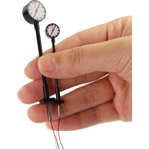 3pcs Model Railway Lights Lit Platform Clock Lamp Train Station Layout HO Scale N Scale LQS62