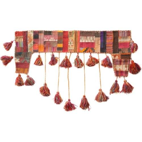 Bohemian tapestriesPakistan Do Used Manual Kilim Wool Designer Model Door Curtain Wall Ornamentation Tapestry