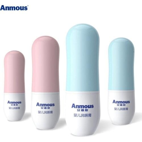 Anmous Children Lip Balm Moisturizing Safe Natural Edible Lip Balm Lipstick Lip protection For Baby