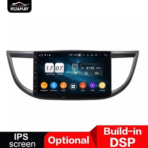 DSP Android 9.0 Car No DVD player GPS navigation for Honda CR-V 2012-2015 auto radio stereo multimedia player head uint recorder