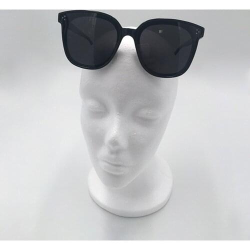 Practical Foam Female Mannequin Head White Polystyrene Styrofoam Foam Head Model Head Wigs Glasses Cap Display Holder Stand
