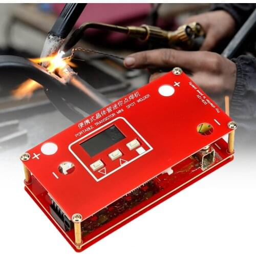 KKmoon DIY Crystal Valve Spot Welding Machine 18650 Lithium Cell Welding Machine Controller for Lithium Battery of Various
