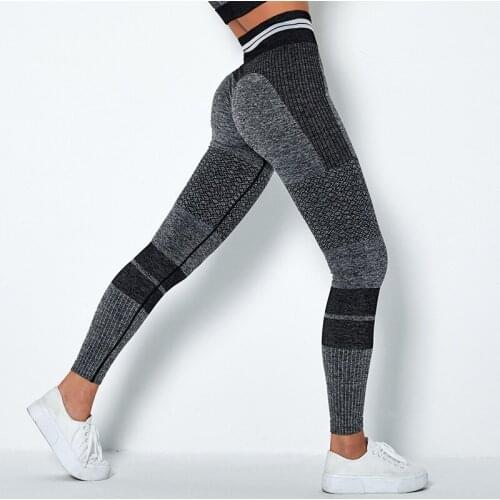 High Waist Seamless Leggings Sport Women Gym Workout Fitness Yoga Pants Jogging Girl Elastic Sexy Breathable Gymnastics Tights